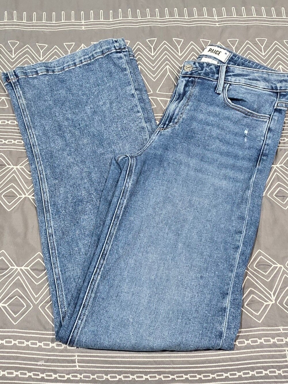 Paige Denim Sabine Low Rise Wide Leg Jeans Size 27